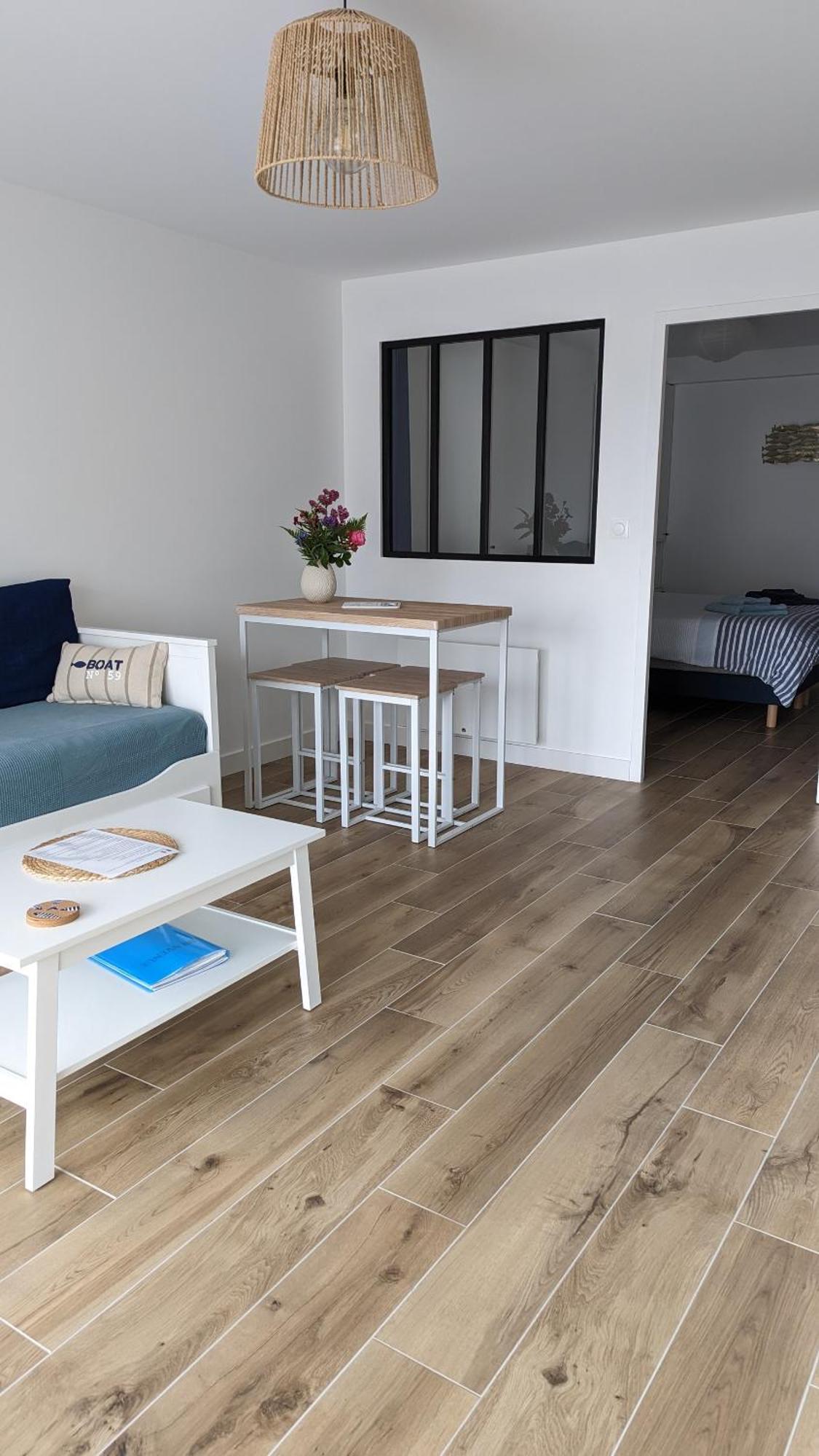 Apartamento L'Echappee Bleue, Vue Mer Binic Exterior foto